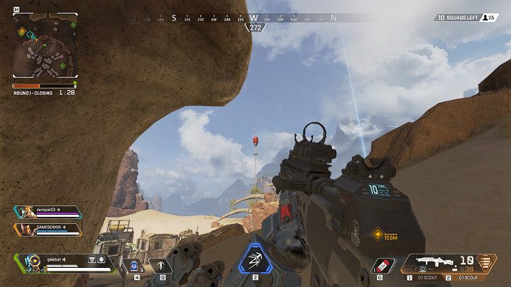 Apex Legends Arena'nın keşfi sırasında havada asılı kırmızı balonlarla karşılaşacaksınız - bunlar sözde atlama kuleleri - Apex Legends için başlangıç ipuçları - Başlangıç ipuçları - Apex Legends Kılavuzu